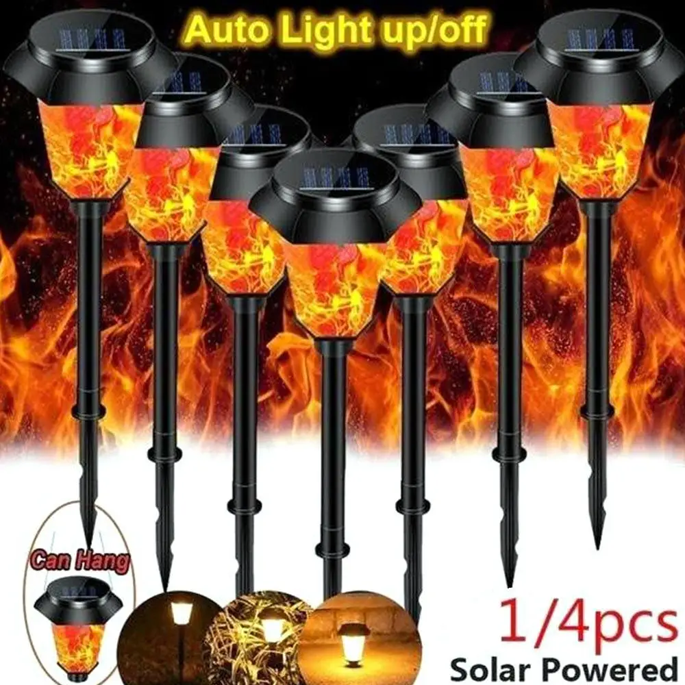 Solar Power LED Flickering Lighting Lamp Eco-Friendly Durable Lawn Pathways Lights Flame Lights IP65 Garden Waterproof
Solar Power LED Flickering Lighting Lamp Eco-Friendly Durable Lawn Pathways Lights Flame Lights IP65 Garden Waterproof