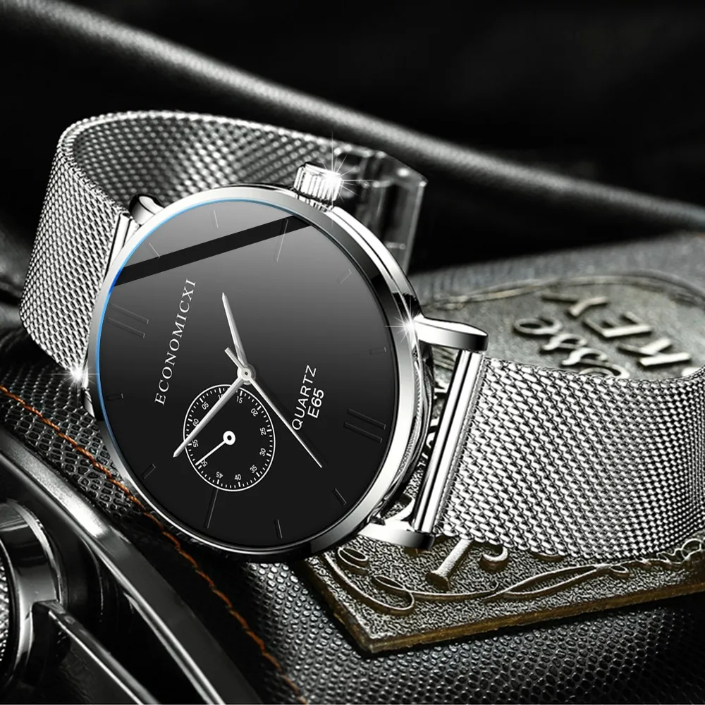 2021 Women Watch New Men's Fashion Business Watch Simple Stainless Steel Mesh Belt Wild Male Female Quartz Men Watches Reloj
2021 Women Watch New Men's Fashion Business Watch Simple Stainless Steel Mesh Belt Wild Male Female Quartz Men Watches Reloj