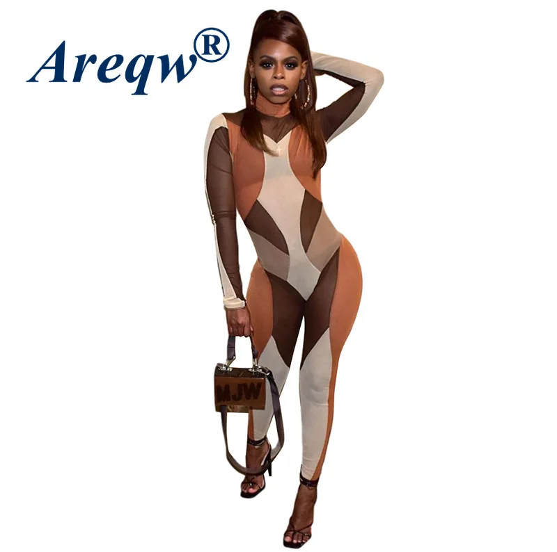 2021 Summer Women's New Product Sexy Net Yarn Contrast Printed Rest and Thin High Waist Sports Jumpsuit
2021 Summer Women's New Product Sexy Net Yarn Contrast Printed Rest and Thin High Waist Sports Jumpsuit