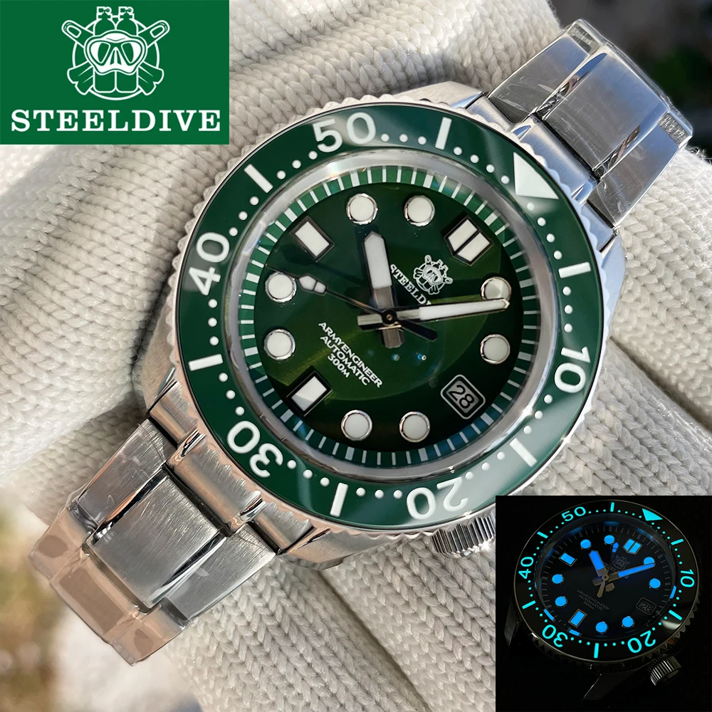 Мужские часы для дайвинга STEELDIVE SD1968, водонепроницаемость 300 м, Япония NH35, автоматическое движение, мужские часы t BGW9, светящиеся сапфировые му...
Мужские часы для дайвинга STEELDIVE SD1968, водонепроницаемость 300 м, Япония NH35, автоматическое движение, мужские часы t BGW9, светящиеся сапфировые му...
