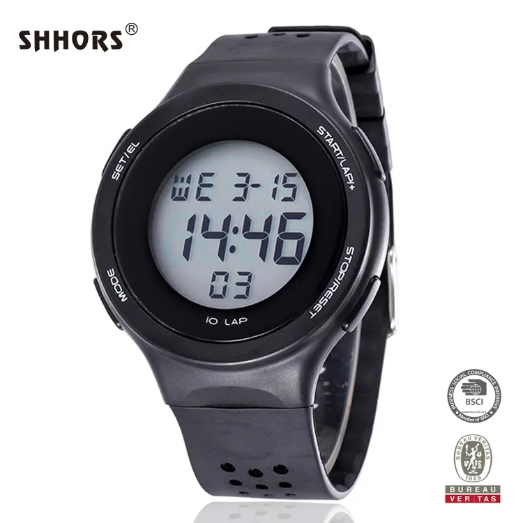

2020 Shhors Men Fashion Military Sports Watches Digital Watches LED Electronic Wristwatch Silicone Watch Reloj Hombre herrenuhr