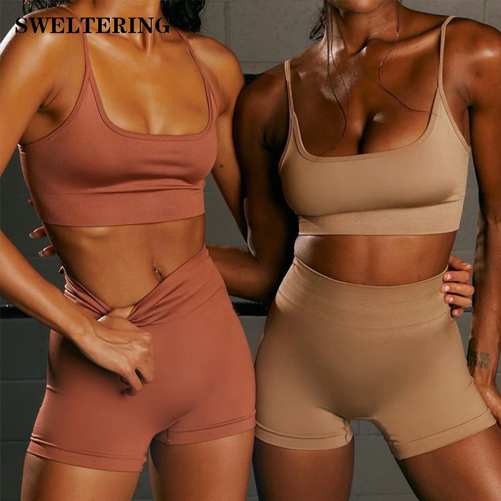 Seamless Sports Wear Women Tracksuits Sport Suit Yoga Sets Short Fitness Suit Sport Outfit Gym Clothing Workout Clothes Athletic
Seamless Sports Wear Women Tracksuits Sport Suit Yoga Sets Short Fitness Suit Sport Outfit Gym Clothing Workout Clothes Athletic