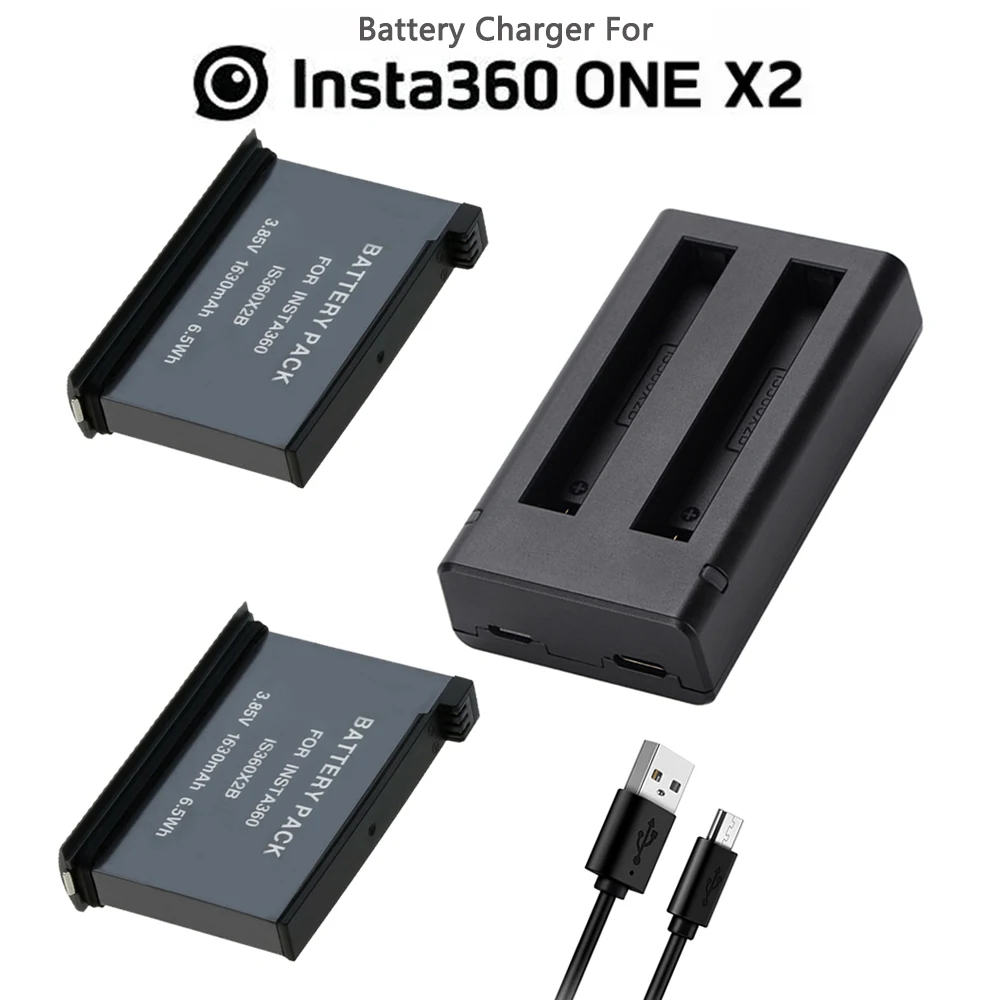 Зарядное устройство 3,85 В 1630 мАч IS360X2B для Insta360 ONE X2, перезаряжаемая литиевая батарея Insta 360 X2, аксессуары для быстрой зарядки
Зарядное устройство 3,85 В 1630 мАч IS360X2B для Insta360 ONE X2, перезаряжаемая литиевая батарея Insta 360 X2, аксессуары для быстрой зарядки
