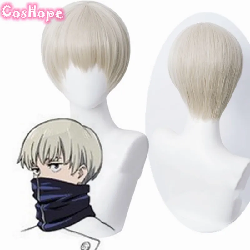 Toge Inumaki Косплей юдзюцу Kaisen косплей парик мужской короткий 28 см Рождественский парик косплей аниме парики термостойкие синтетические парики
Toge Inumaki Косплей юдзюцу Kaisen косплей парик мужской короткий 28 см Рождественский парик косплей аниме парики термостойкие синтетические парики