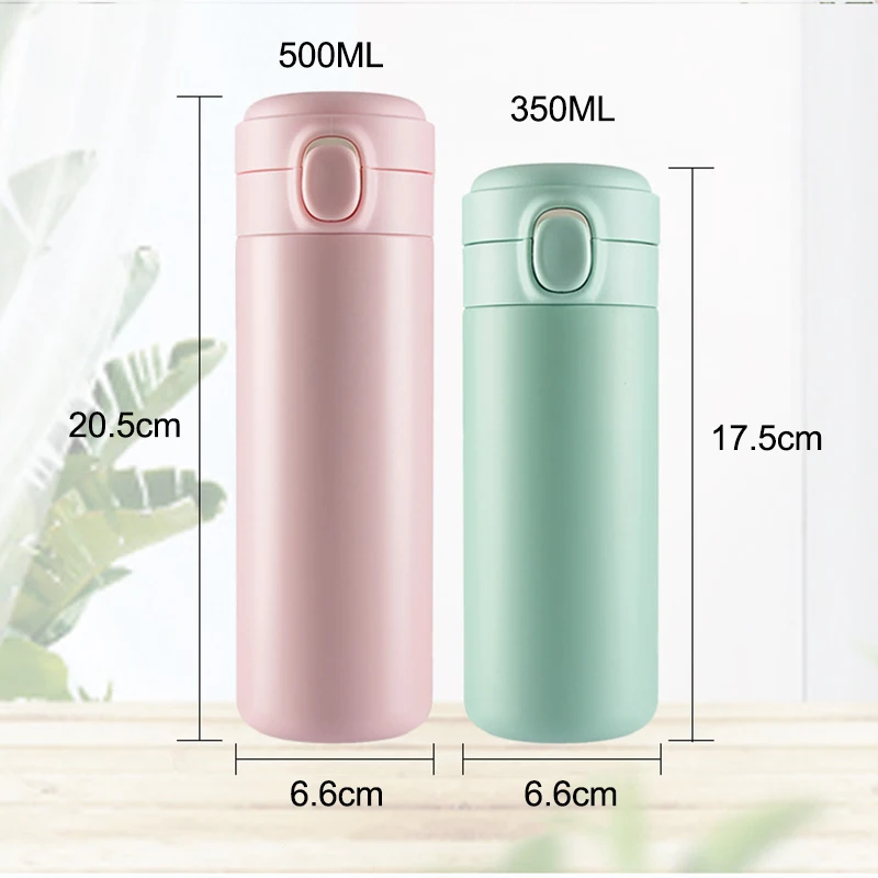 Portable Stainless Steel Bouncing Cup Lock Thermos Cup Vacuum Double Insulation Pea Traight Cup Nordic Outdoor Travel Mug New
Portable Stainless Steel Bouncing Cup Lock Thermos Cup Vacuum Double Insulation Pea Traight Cup Nordic Outdoor Travel Mug New
