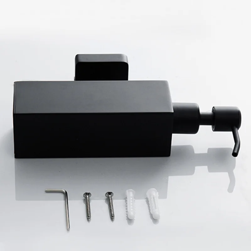 ROVOGO 304 Stainless Steel Soap Dispenser Wall Mount Liquid and Shower Gel shampoo Dispenser for Kitchen and Bathroom 
ROVOGO 304 Stainless Steel Soap Dispenser Wall Mount Liquid and Shower Gel shampoo Dispenser for Kitchen and Bathroom