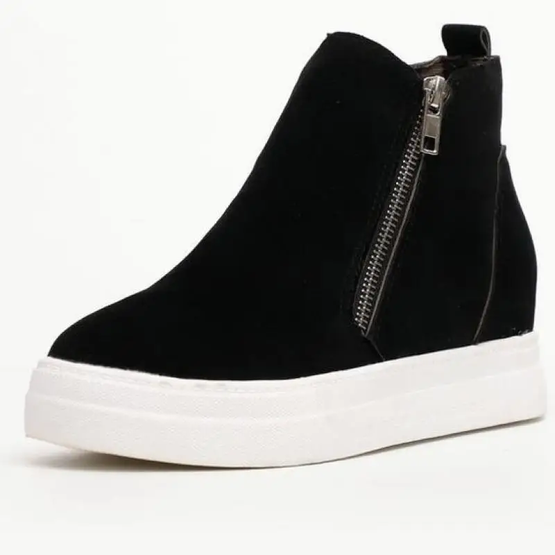 2021 Women's Casual Shoes Autumn Platform Solid Women Shoes Zip Non-Slip Breathable Canvas Shoes Flock Comfortable Flat Sneakers
2021 Women's Casual Shoes Autumn Platform Solid Women Shoes Zip Non-Slip Breathable Canvas Shoes Flock Comfortable Flat Sneakers