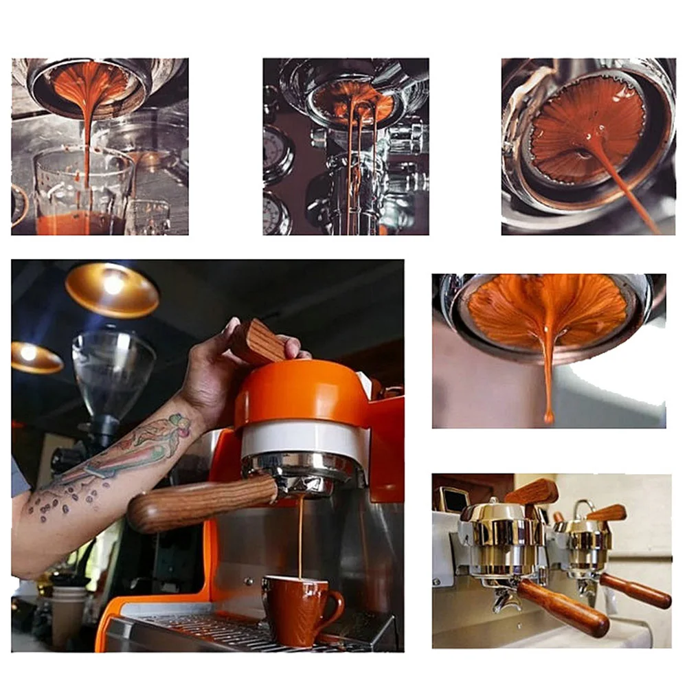 51mm Coffee Bottomless Portafilter Stainless Steel Coffee Machine Bottomless Filter Basket Holder Espresso Machine Accessory
51mm Coffee Bottomless Portafilter Stainless Steel Coffee Machine Bottomless Filter Basket Holder Espresso Machine Accessory