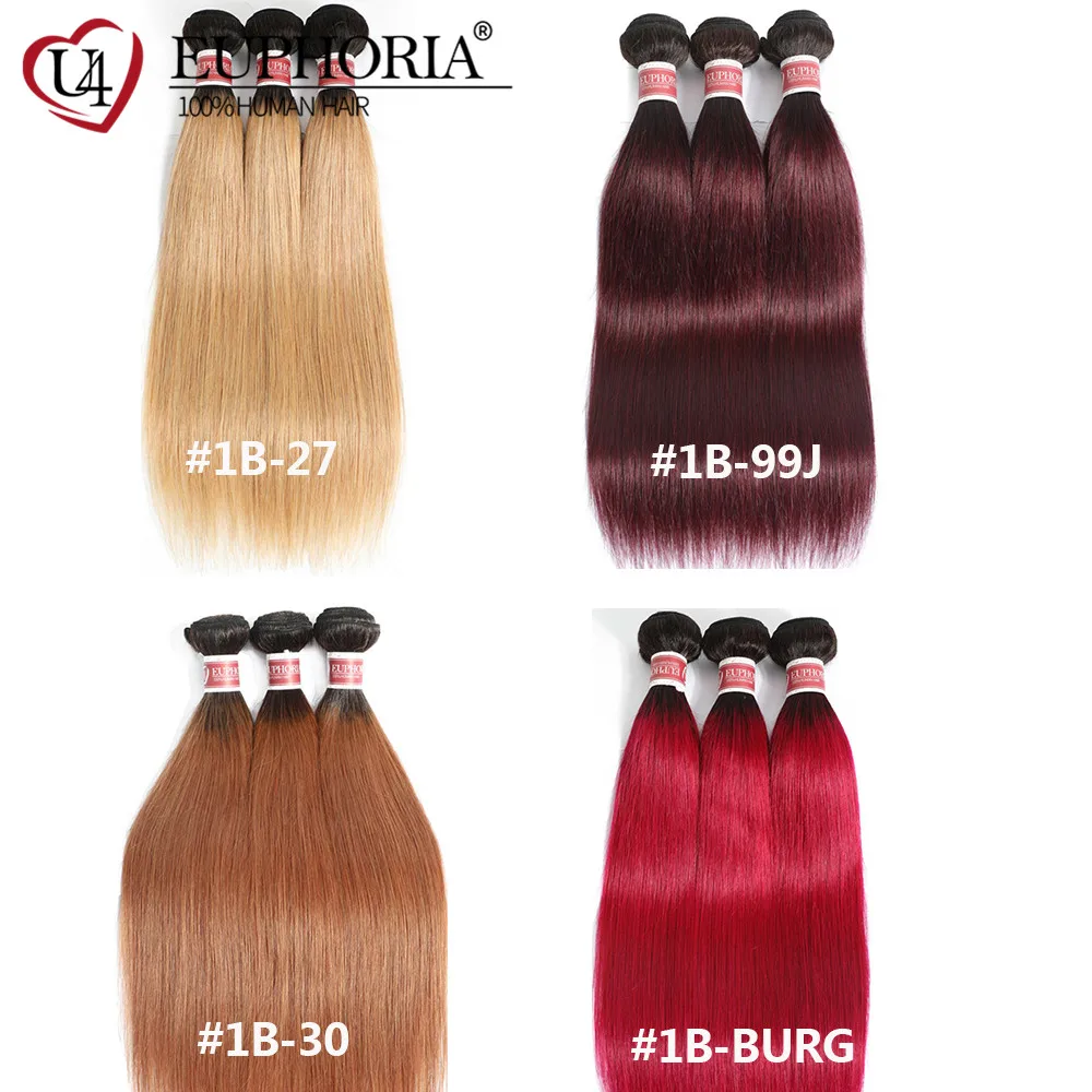 Ombre Borwn Straight Hair Bundles 1/3/4 Pcs 1B30 Red Blonde Color Brazilian Non-Remy Human Hair Bundles For Women 8-26InEUPHORIA
Ombre Borwn Straight Hair Bundles 1/3/4 Pcs 1B30 Red Blonde Color Brazilian Non-Remy Human Hair Bundles For Women 8-26InEUPHORIA