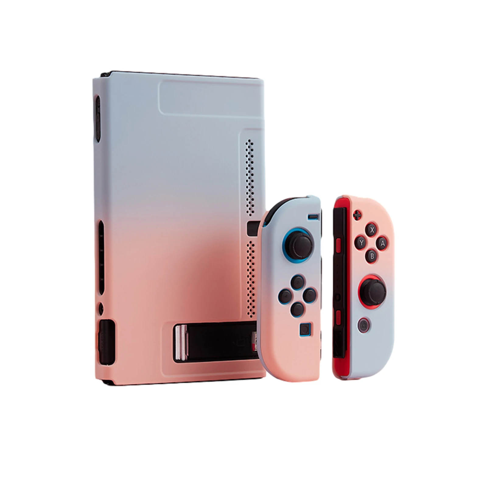 Game Console Protective Cover Case, Gradient Color Split Type Waterproof Anti-fall Protective Shell Fit for Nintendo Switch
Game Console Protective Cover Case, Gradient Color Split Type Waterproof Anti-fall Protective Shell Fit for Nintendo Switch