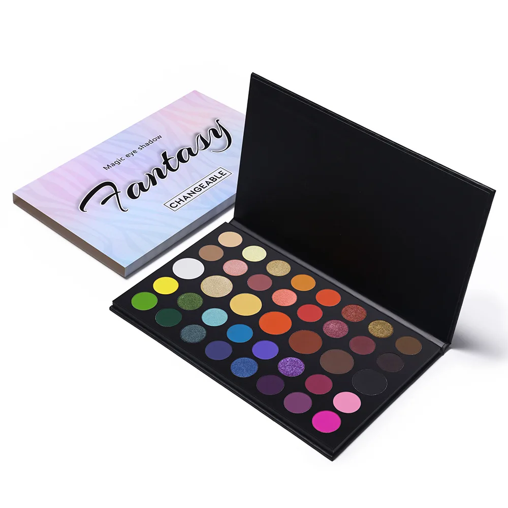 39 Color UCANBE Eye Shadow palette Shimmer Matte Eye Color high pigmentation Facial Makeup Palette Eyeshadow
39 Color UCANBE Eye Shadow palette Shimmer Matte Eye Color high pigmentation Facial Makeup Palette Eyeshadow