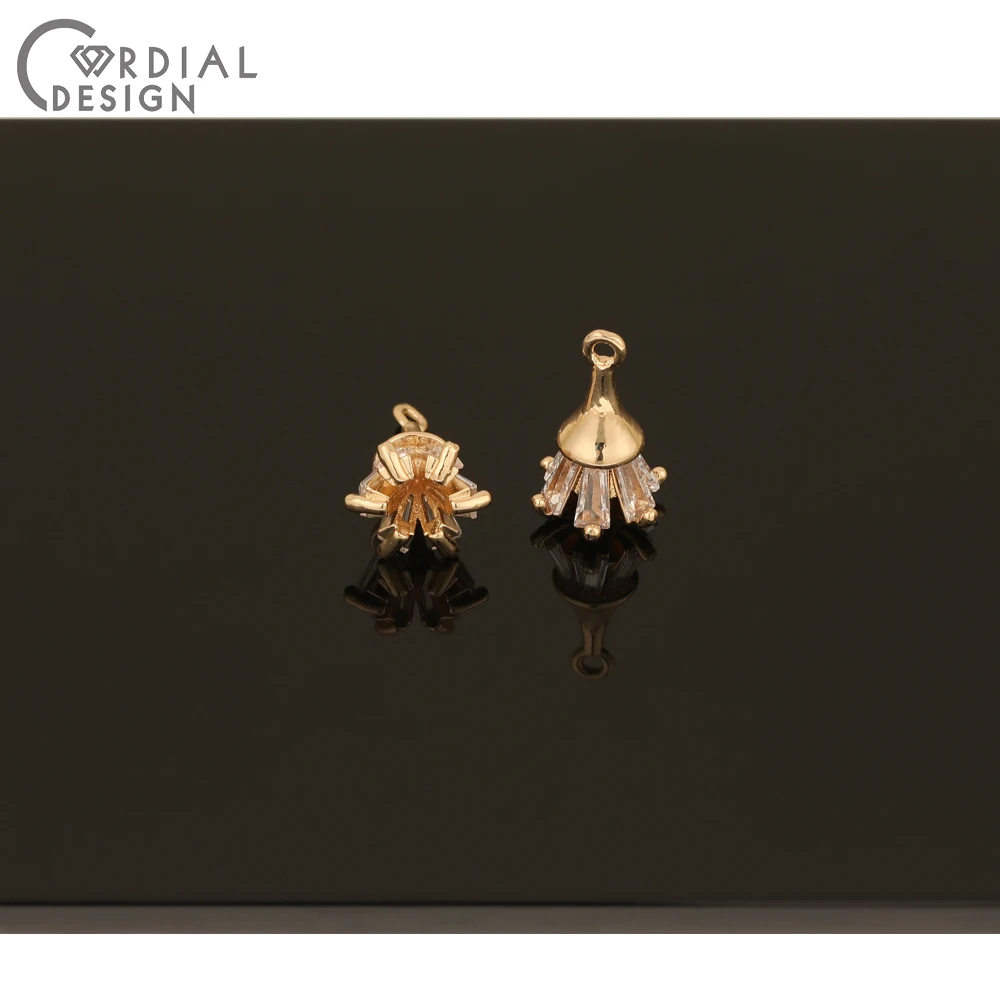 Cordial Design 50Pcs 10*16MM Earrings Accessories/CZ Charms/Hand Made/Jewelry Findings & Components/Earrings Making/DIY Pendant
Cordial Design 50Pcs 10*16MM Earrings Accessories/CZ Charms/Hand Made/Jewelry Findings & Components/Earrings Making/DIY Pendant