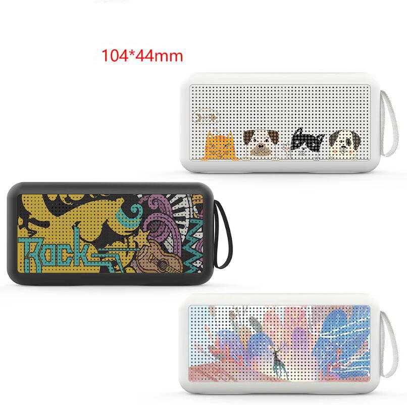 TWS FM Radio Bluetooth Speaker 2021 New Creative Graffiti Painted Mini Card Gift Wireless Speakers
TWS FM Radio Bluetooth Speaker 2021 New Creative Graffiti Painted Mini Card Gift Wireless Speakers