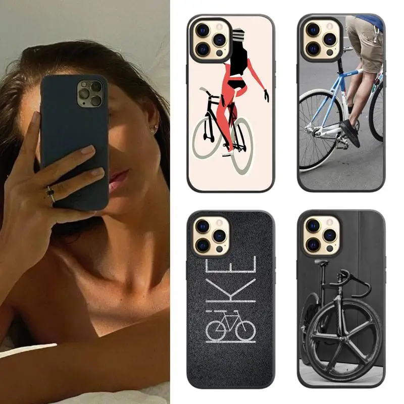 BIKE CYCLING Art Fixed Gear FG Phone Case For Iphone 7 8 Plus XR SE 2020 13 12 Mini 11 Pro X XS MAX Silicone Soft Black Cover
BIKE CYCLING Art Fixed Gear FG Phone Case For Iphone 7 8 Plus XR SE 2020 13 12 Mini 11 Pro X XS MAX Silicone Soft Black Cover