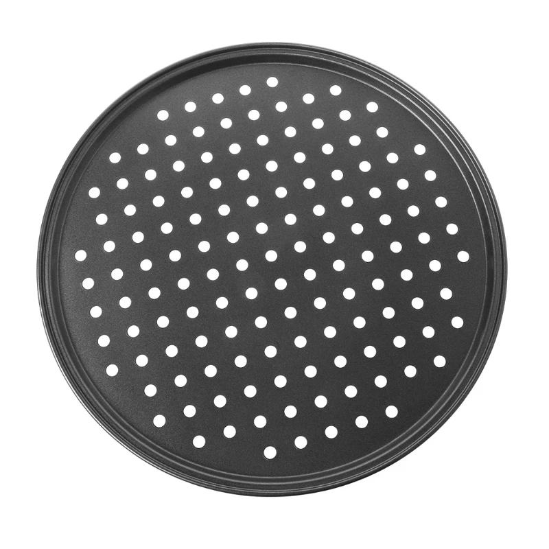 Противень из углеродистой стали Для Выпечки Пиццы, 32 см 
Противень из углеродистой стали Для Выпечки Пиццы, 32 см