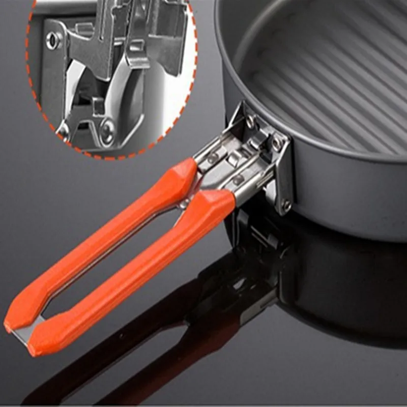 0.9L Outdoor Camping Frying Pan Portable Hard Aluminum Alloy Super Large Frying Pan Folding Handle High Quality Tableware
0.9L Outdoor Camping Frying Pan Portable Hard Aluminum Alloy Super Large Frying Pan Folding Handle High Quality Tableware