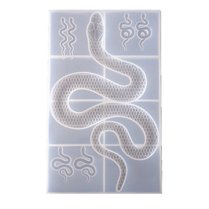 Snake-shaped Epoxy Resin Mold Large Silicone Resin Mold for Wall Hanging Small Snake-shaped Epoxy Resin Mold Key Chain 
Snake-shaped Epoxy Resin Mold Large Silicone Resin Mold for Wall Hanging Small Snake-shaped Epoxy Resin Mold Key Chain