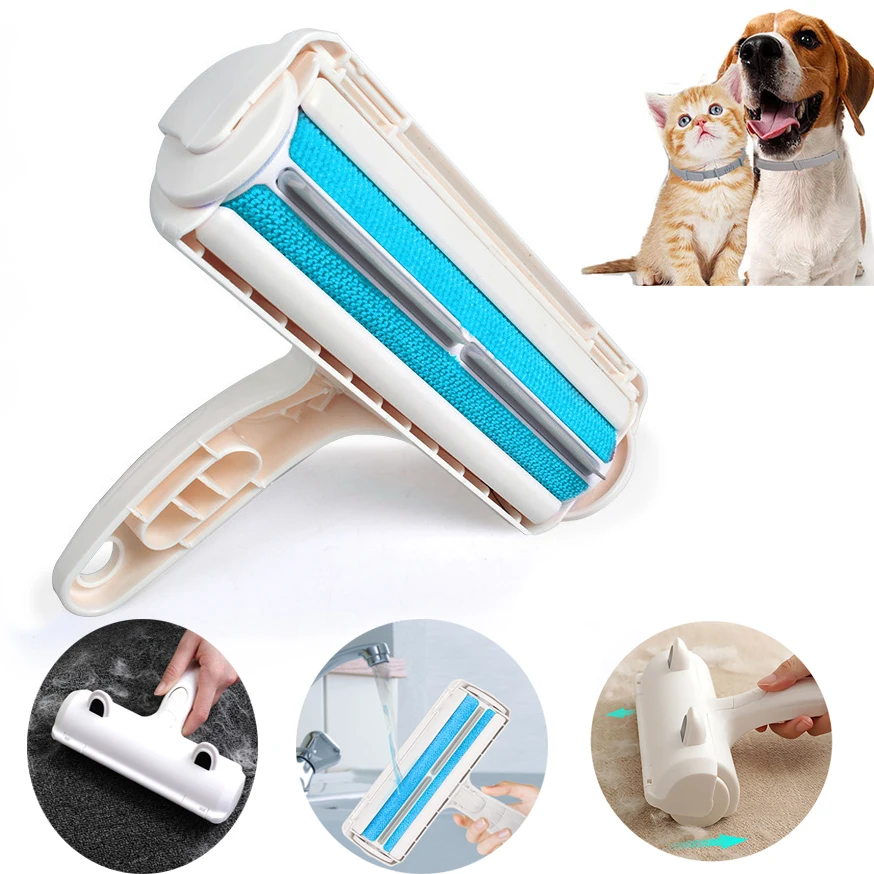 Pet Hair Remover Roller Removing Dog Cat Hair ool Roller Furniture Self-cleaning Lint Remover Wool Pellet One Hand Operate
Pet Hair Remover Roller Removing Dog Cat Hair ool Roller Furniture Self-cleaning Lint Remover Wool Pellet One Hand Operate