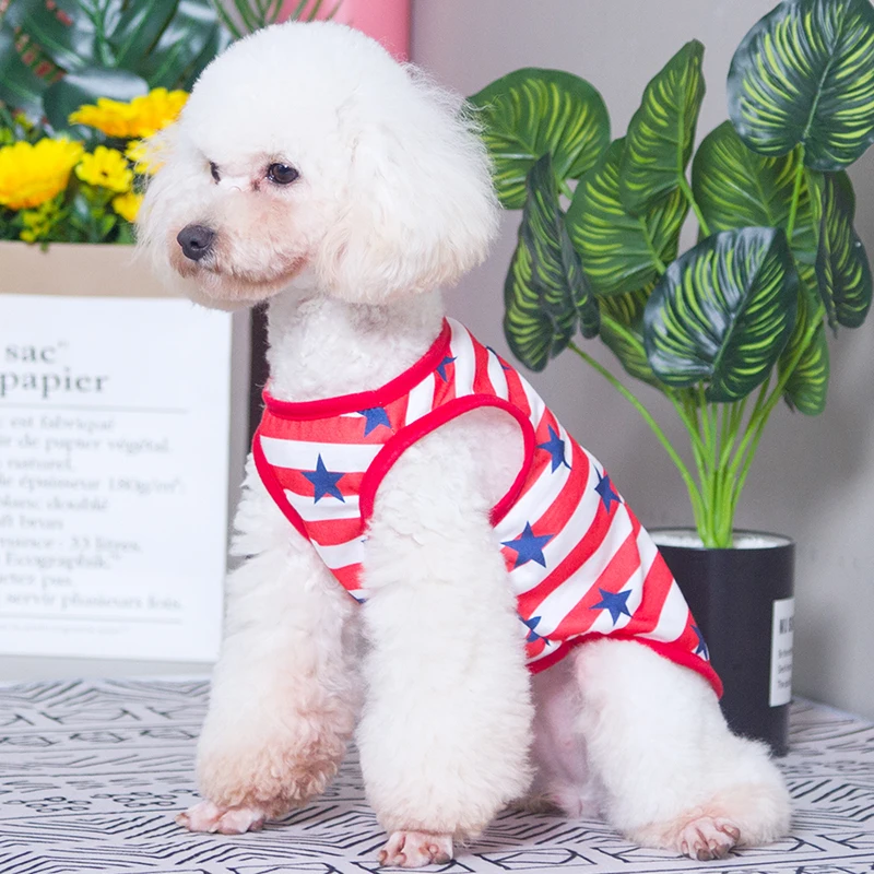 Clothes For Pets Thin Section Summer Vest Summer Casual Style Vest Cute Pet's Dog Clothes Dogs Accessories Classic Pet Vest 
Clothes For Pets Thin Section Summer Vest Summer Casual Style Vest Cute Pet's Dog Clothes Dogs Accessories Classic Pet Vest