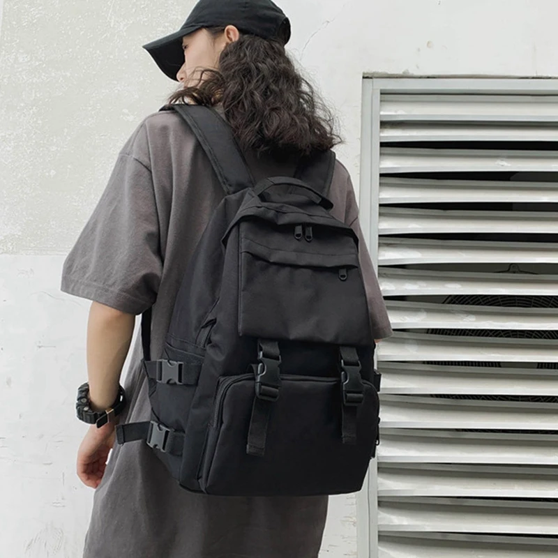 Large Capacity Travel Men's Backpack Fashion Outdoor Nylon & Waterproof Portable Travel Bag Double Layer Dark Blue
Large Capacity Travel Men's Backpack Fashion Outdoor Nylon & Waterproof Portable Travel Bag Double Layer Dark Blue