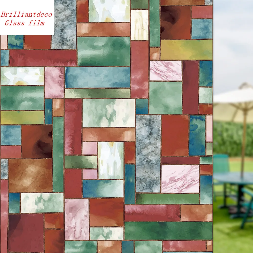 Static cling Watercolor glass film Bedroom deco window film bathroom opaque window Grilles sunscreen shower door film 45x100cm
Static cling Watercolor glass film Bedroom deco window film bathroom opaque window Grilles sunscreen shower door film 45x100cm