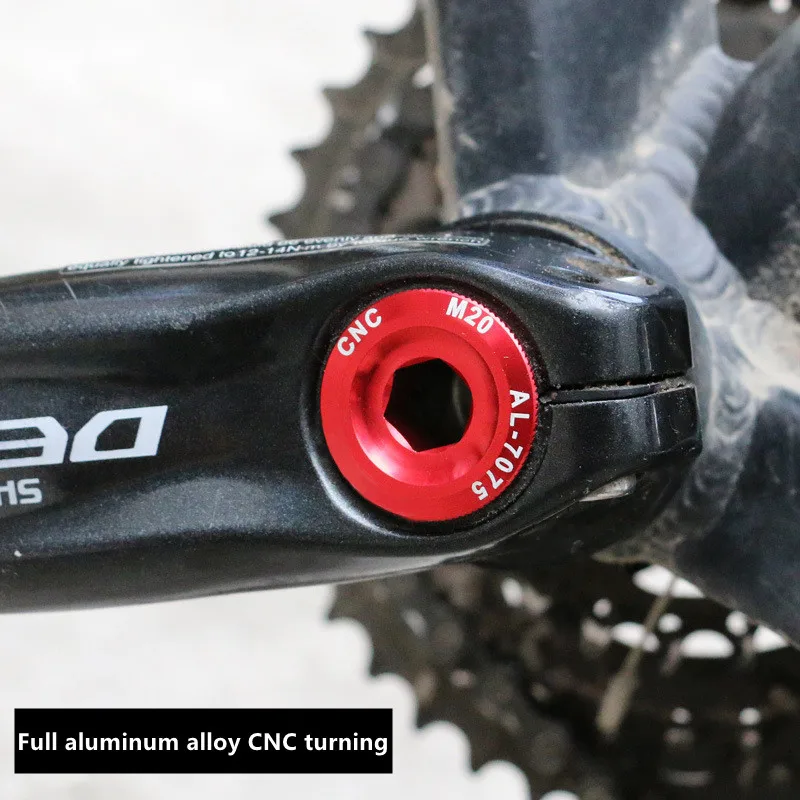 High Quality MTB Bike M18 M19 M20 Cranks Cover Screw CNC 7075 Aluminum Alloy Crankset Cover Cycling Parts Crank Bolt Cap
High Quality MTB Bike M18 M19 M20 Cranks Cover Screw CNC 7075 Aluminum Alloy Crankset Cover Cycling Parts Crank Bolt Cap