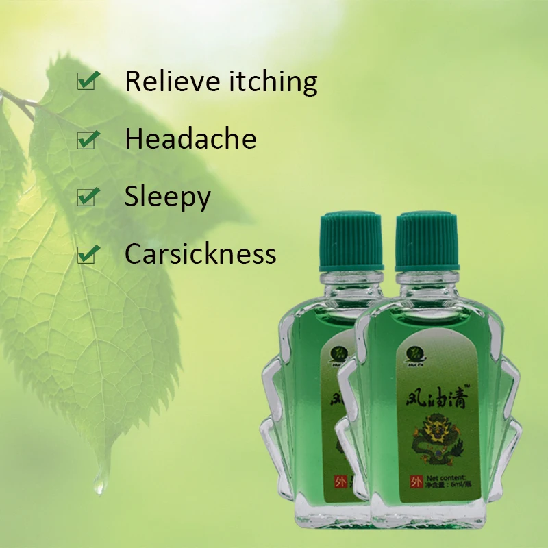 100% Vietnam Balm Refreshing Oil For Headache Dizziness Motion sickness Medicated Abdominal Pain Chinese Fengyoujing Oil 
100% Vietnam Balm Refreshing Oil For Headache Dizziness Motion sickness Medicated Abdominal Pain Chinese Fengyoujing Oil