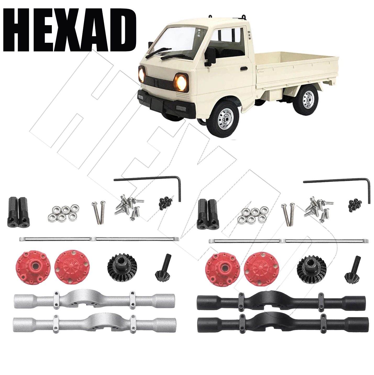 WPL 1:10 D12 Wheel Drift Remote Control Car Metal Steel Teeth Black Teeth Rear Axle Assembly Toy Accessories
WPL 1:10 D12 Wheel Drift Remote Control Car Metal Steel Teeth Black Teeth Rear Axle Assembly Toy Accessories