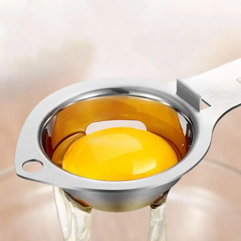 Разделитель яичного белка из нержавеющей стали, приспособления для разделения яиц, желтка, яичный разделитель, кухонные принадлежности 
Разделитель яичного белка из нержавеющей стали, приспособления для разделения яиц, желтка, яичный разделитель, кухонные принадлежности