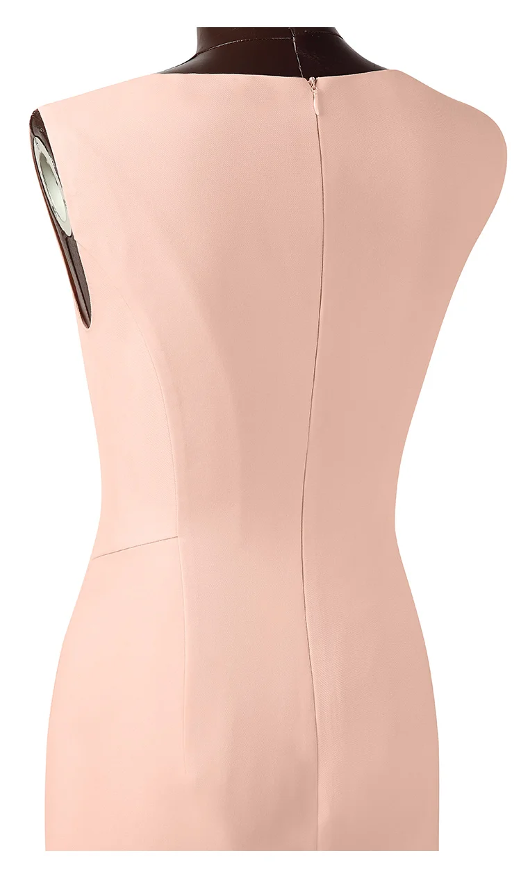 HARLEYFASHION Sleeveless Slash Neck Slim Simple And Generous Dress Summer 2020 New Temperament Intellectual Women's Wear
HARLEYFASHION Sleeveless Slash Neck Slim Simple And Generous Dress Summer 2020 New Temperament Intellectual Women's Wear
