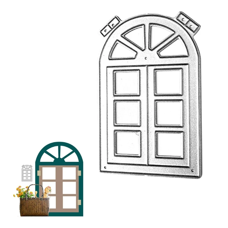 Window Metal Cutting Dies Stencil Scrapbooking DIY Album Stamp Paper Card Embossing Decoration Craft
Window Metal Cutting Dies Stencil Scrapbooking DIY Album Stamp Paper Card Embossing Decoration Craft