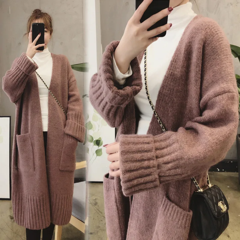 2021 new fashion women's clothing Full Open Stitch V-Neck fall sweaters for women cardigan long
2021 new fashion women's clothing Full Open Stitch V-Neck fall sweaters for women cardigan long