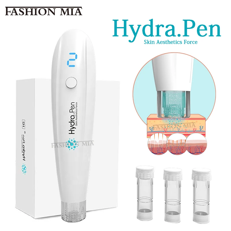 Фото H2 hydra приспособления для ручки Электрические микроиглы ролик dr.pen 2 в 1 ручка(Aliexpress на русском)