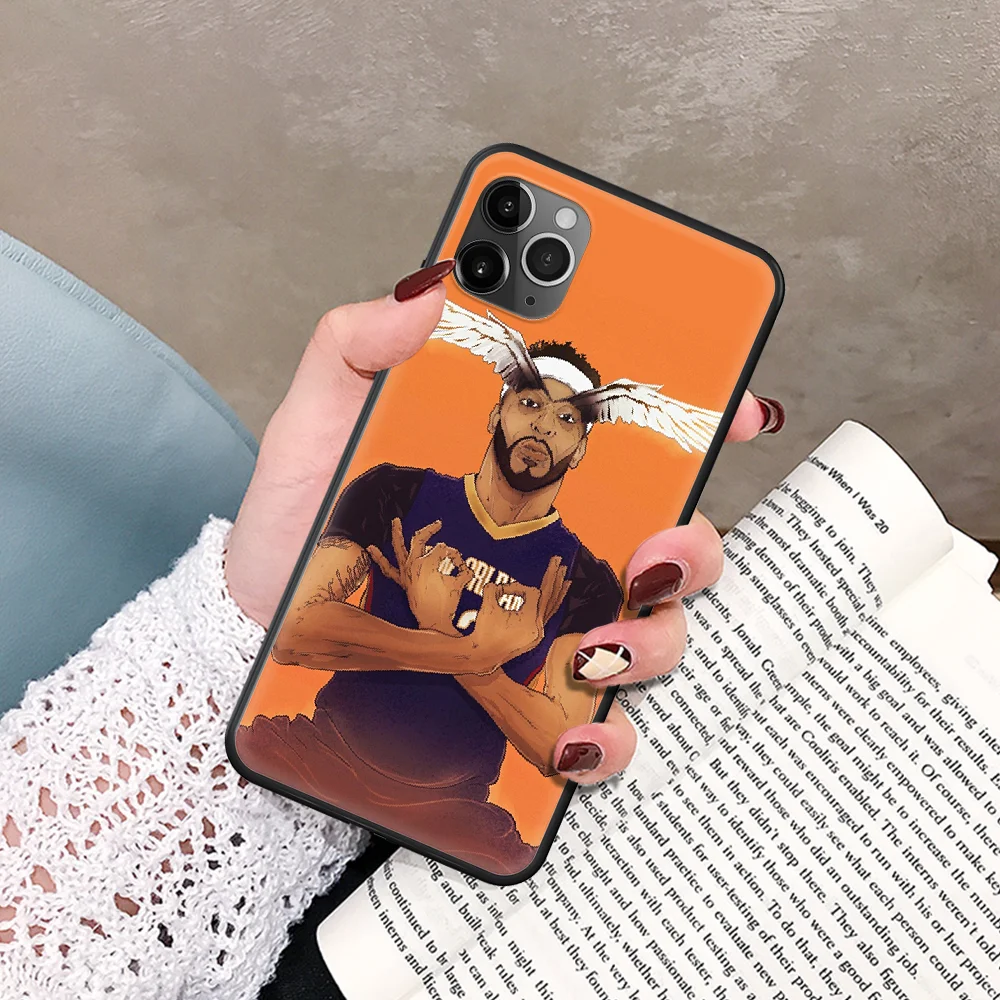 Anthony Davis basketball star Phone Case For IPhone 5 5S SE 5C 6 6S 7 8 Plus X XS XR 11 12 Mini Pro Max 2020 black Bumper
Anthony Davis basketball star Phone Case For IPhone 5 5S SE 5C 6 6S 7 8 Plus X XS XR 11 12 Mini Pro Max 2020 black Bumper