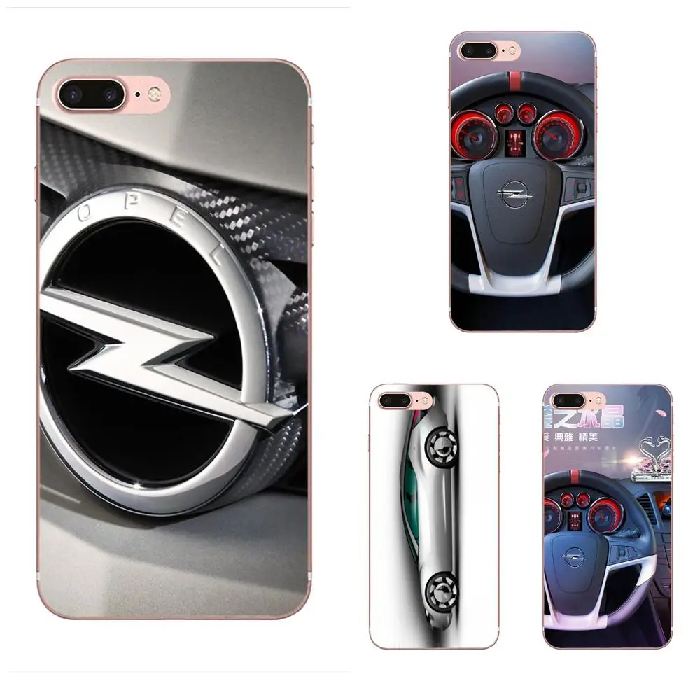 Opel Astra Gt спортивный автомобиль мягкий ТПУ чехол для сотового телефона Apple iPhone 4 4s 5