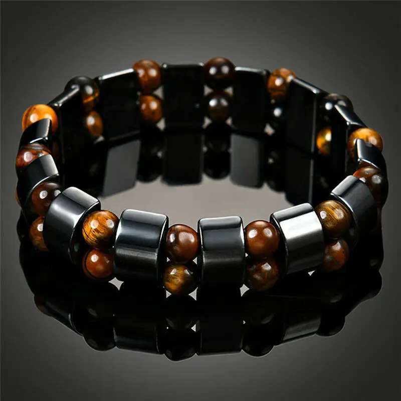 Care Weight Therapy Hematite Bracelet Stone Health Loss Black&Magnetic Jewelry
Care Weight Therapy Hematite Bracelet Stone Health Loss Black&Magnetic Jewelry