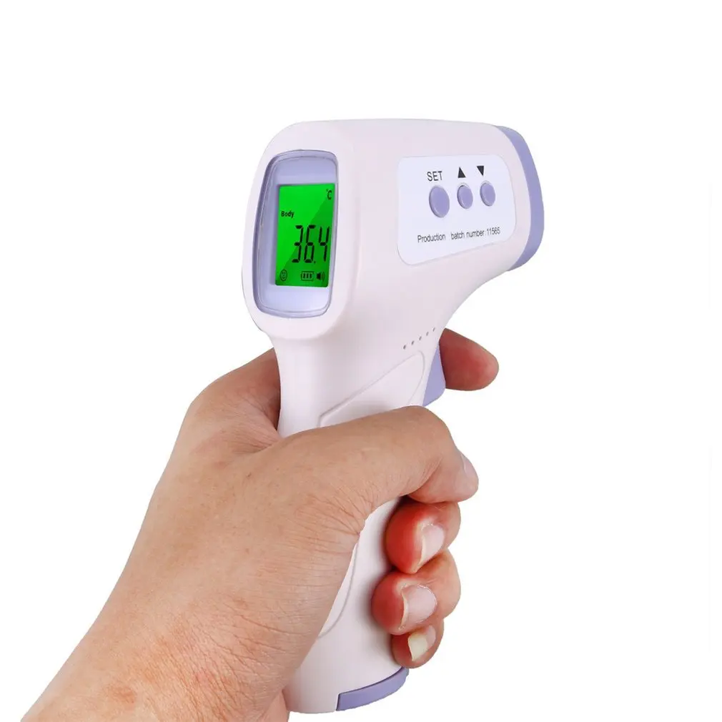 Non Contact Infrarojo Thermometer Forehead Digital Thermometer Infrared Fever Measure Tool for Baby Adults Temperature Sensors
Non Contact Infrarojo Thermometer Forehead Digital Thermometer Infrared Fever Measure Tool for Baby Adults Temperature Sensors