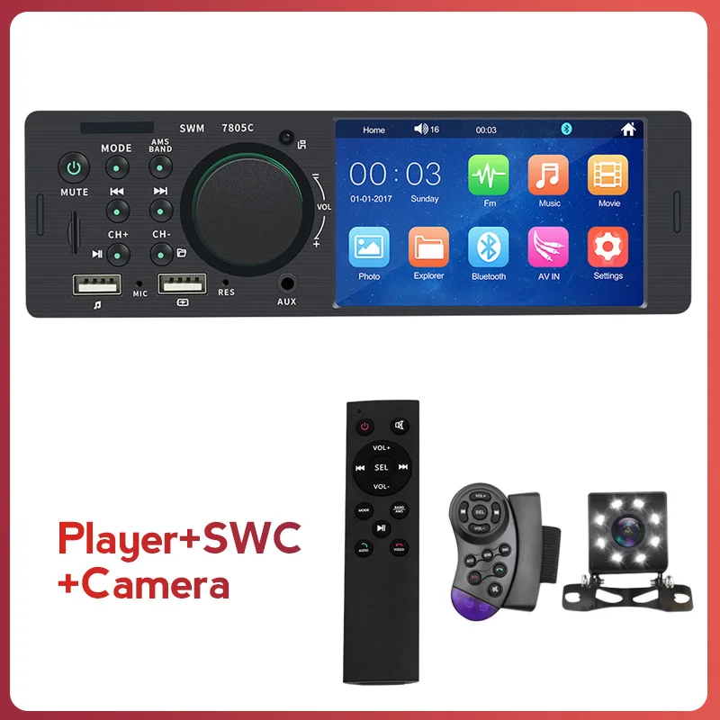 MLOVELIN 4.1''Touch screen Car Radio Multimedia player AUX SD USB MP5 Video Player MP3 Auto Audio Stereo
MLOVELIN 4.1''Touch screen Car Radio Multimedia player AUX SD USB MP5 Video Player MP3 Auto Audio Stereo