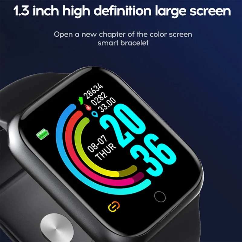 Smart Watch Fitness Bracelet Tracker Blood Pressure Activity Heart Rate Monitor Bluetooth Watch For Huawei Xiaomi iPhone Phone
Smart Watch Fitness Bracelet Tracker Blood Pressure Activity Heart Rate Monitor Bluetooth Watch For Huawei Xiaomi iPhone Phone