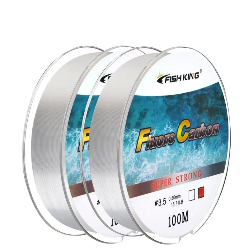 100M Wearable Fluorocarbon Fishing Line 0.14mm-0.50mm Carbon Fiber Leader Line fly fishing line pesca Fishing Tackle
100M Wearable Fluorocarbon Fishing Line 0.14mm-0.50mm Carbon Fiber Leader Line fly fishing line pesca Fishing Tackle