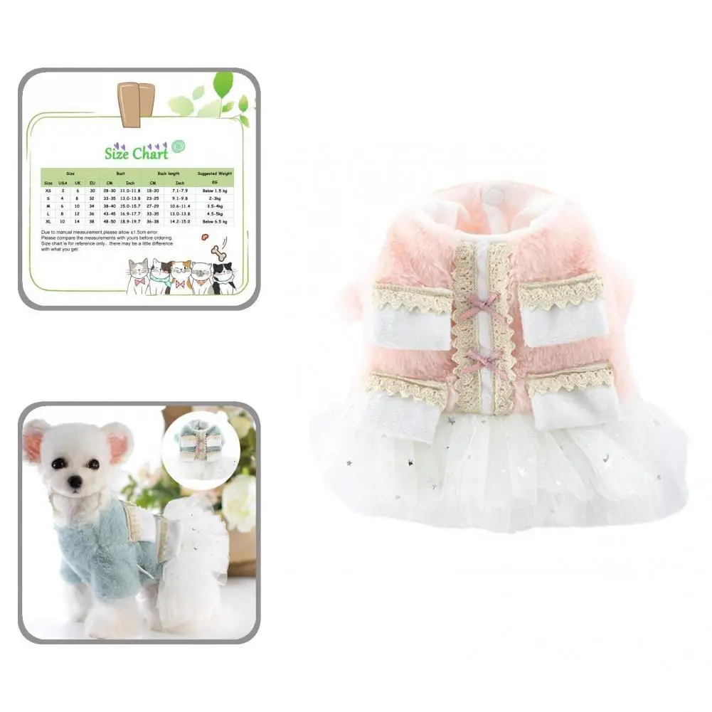 Comfortable Lovely Fashion Puppy Mesh Skirt Lightweight Pet Costume Button Closure for Party
Comfortable Lovely Fashion Puppy Mesh Skirt Lightweight Pet Costume Button Closure for Party