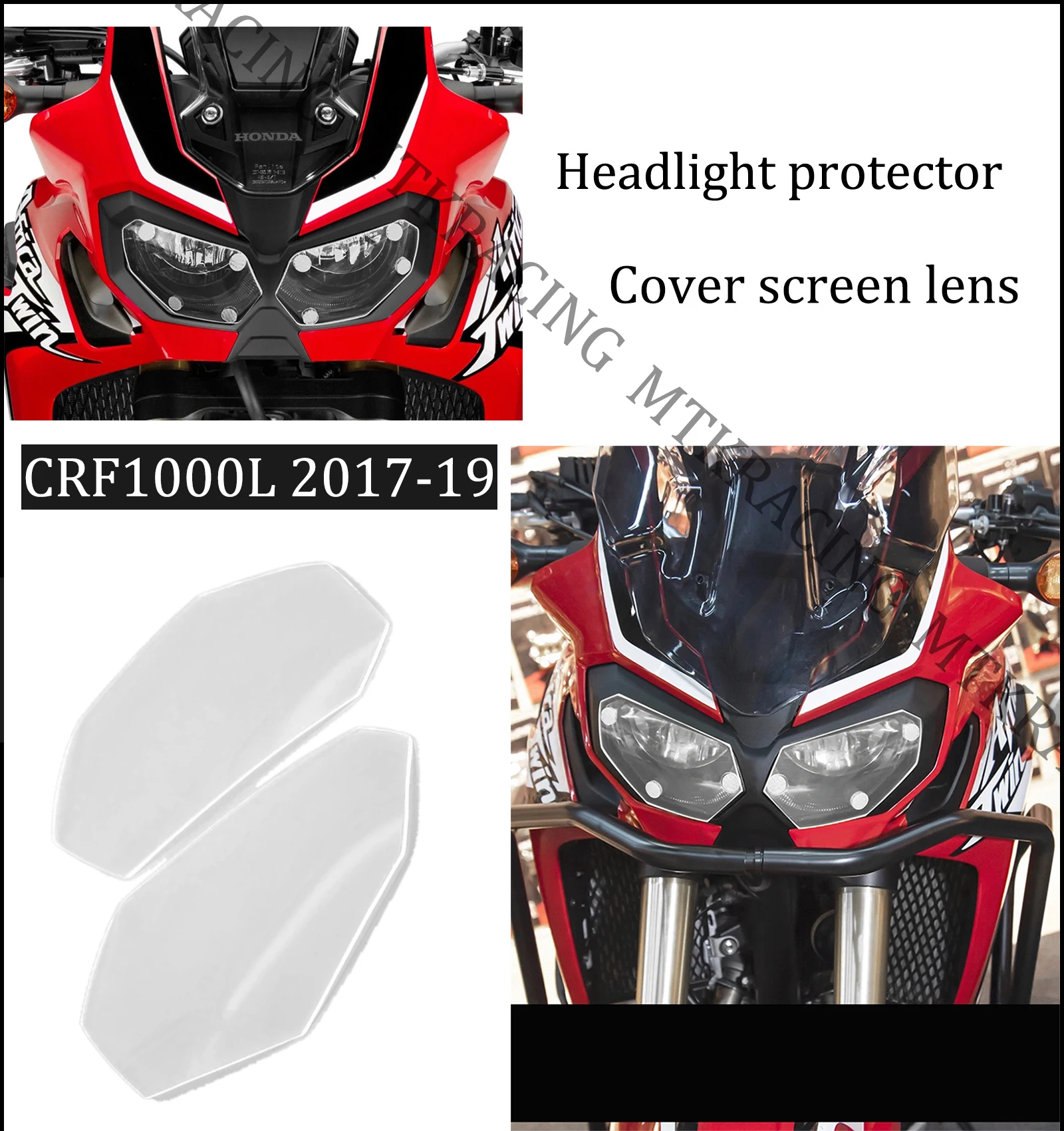 MTKRACING FOR HONDA CRF 1000L CRF1000L Headlight Protector Cover Screen Lens 2015-2018
MTKRACING FOR HONDA CRF 1000L CRF1000L Headlight Protector Cover Screen Lens 2015-2018