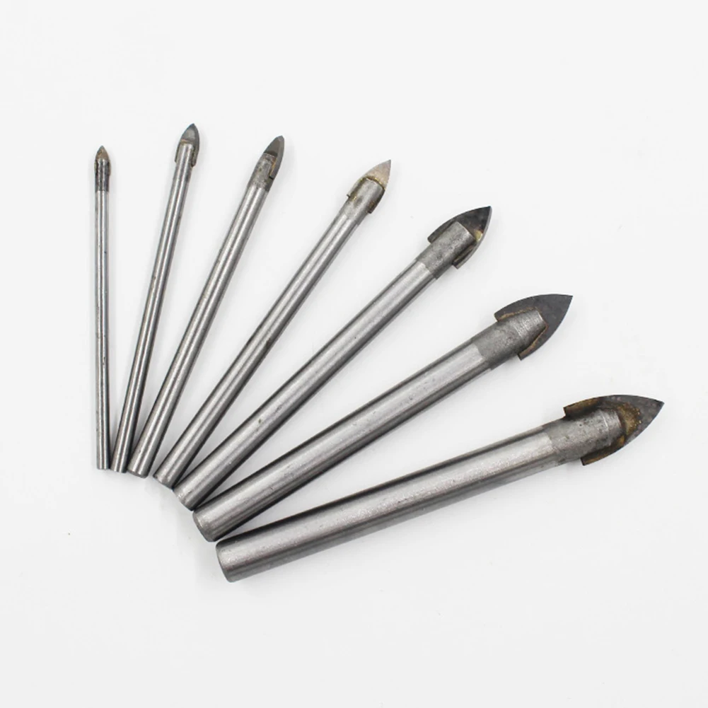 Glass Tile diamond Tip Drill Bit Set Tungsten Carbide Tipped Spear Head Ceramic Tile Marble Mirror Drill Bits 3/4/5/6/8/10/12mm
Glass Tile diamond Tip Drill Bit Set Tungsten Carbide Tipped Spear Head Ceramic Tile Marble Mirror Drill Bits 3/4/5/6/8/10/12mm