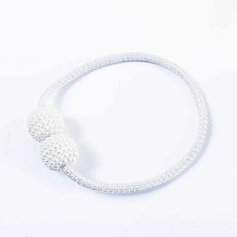 Pearl Magnetic Buckle Binding Belt Curtain Buckle Magnet Binding Rope Thick Rope Pearl Magnetic Buckle Simple Curtain Magnet Bi
Pearl Magnetic Buckle Binding Belt Curtain Buckle Magnet Binding Rope Thick Rope Pearl Magnetic Buckle Simple Curtain Magnet Bi