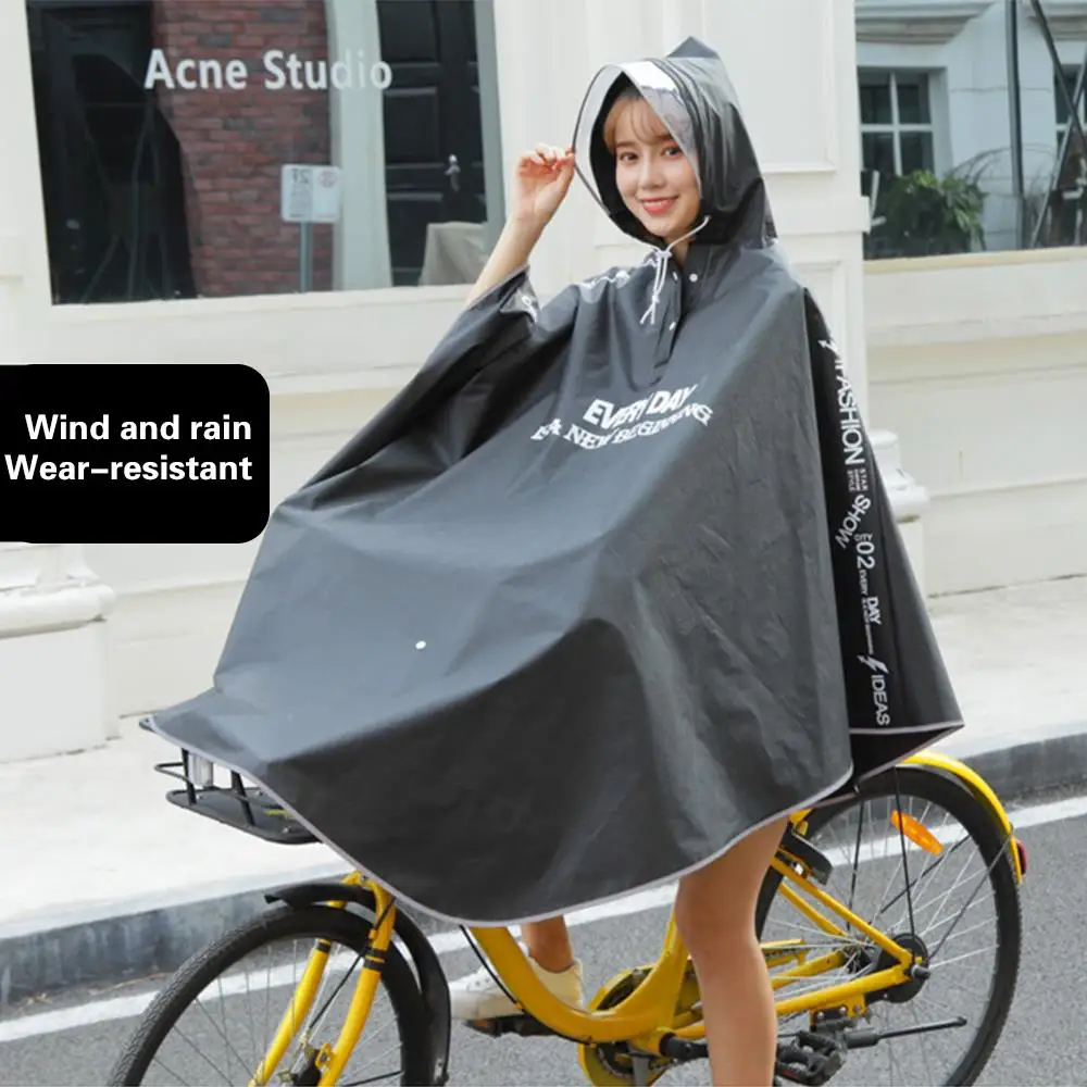 Convenient Raincoat Rain Gear Unisex Waterproof Mantle Cycling Bicycle Bike Raincoat Emergency Hiking Hooded EVA
Convenient Raincoat Rain Gear Unisex Waterproof Mantle Cycling Bicycle Bike Raincoat Emergency Hiking Hooded EVA