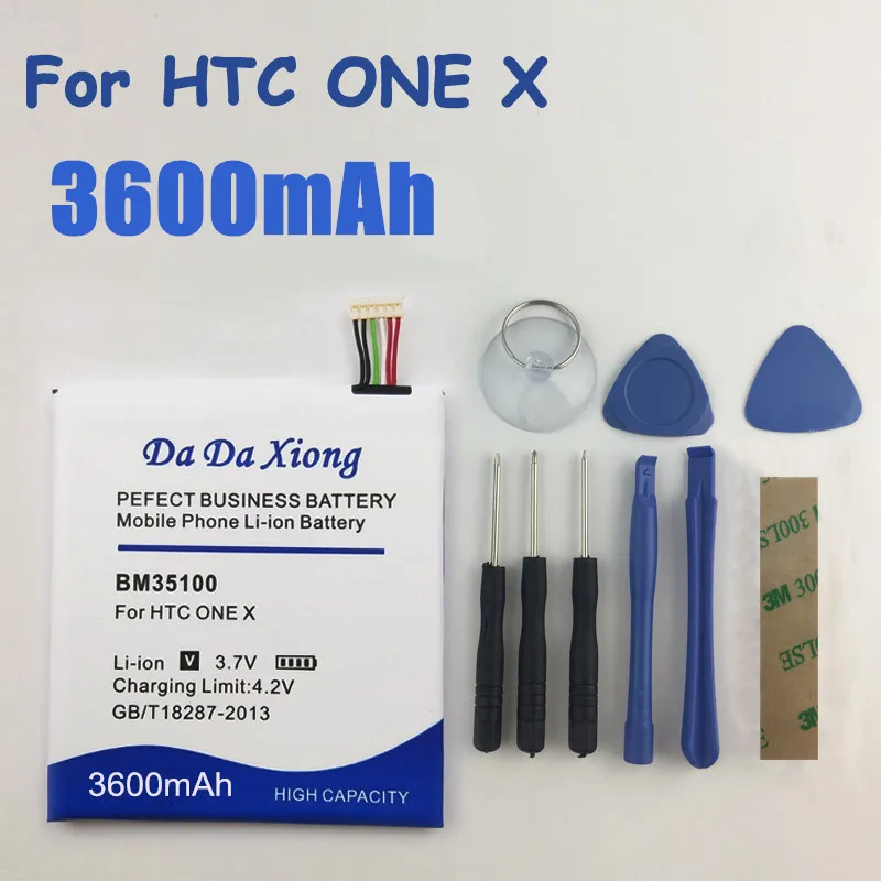 Литий ионный аккумулятор BM35100 BJ83100 3600 мАч для телефона HTC One X S720e / S Z520e|battery for|battery for