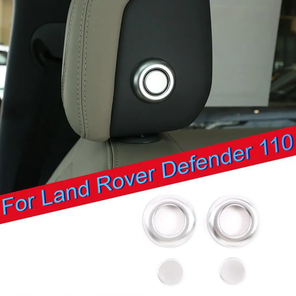 For Land Rover Defender 110 2020 Car styling ABS Chrome Head pillow Adjustment Button Cover Trim For Defender 90 Car Accessories
For Land Rover Defender 110 2020 Car styling ABS Chrome Head pillow Adjustment Button Cover Trim For Defender 90 Car Accessories