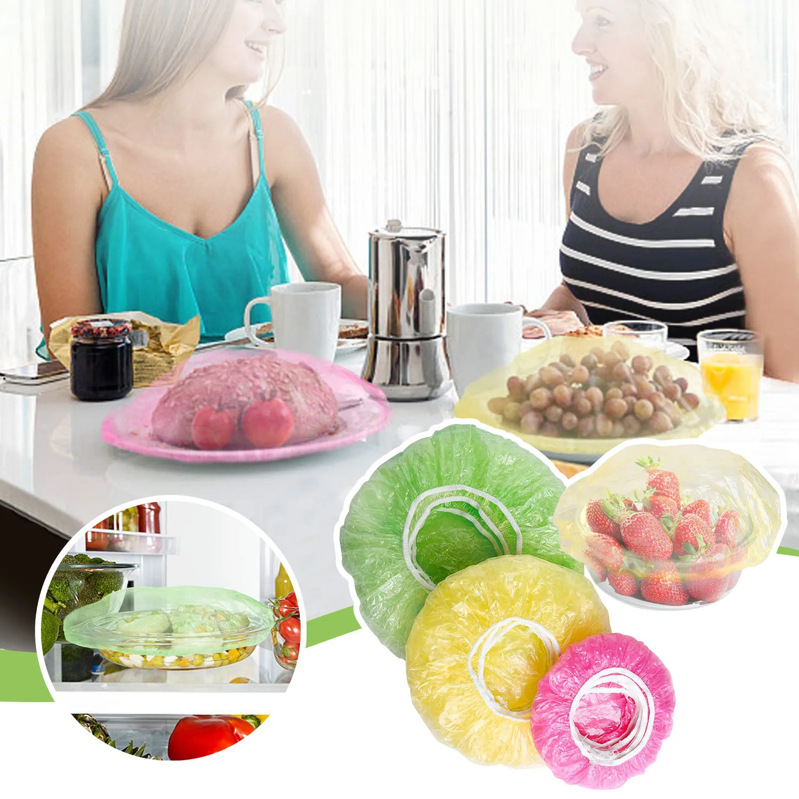 Universal Kitchen Reusable Elastic Food Storage Covers Fresh Keeping Bags Kitchen Food Fresh Seal Home Universal Cover
Universal Kitchen Reusable Elastic Food Storage Covers Fresh Keeping Bags Kitchen Food Fresh Seal Home Universal Cover