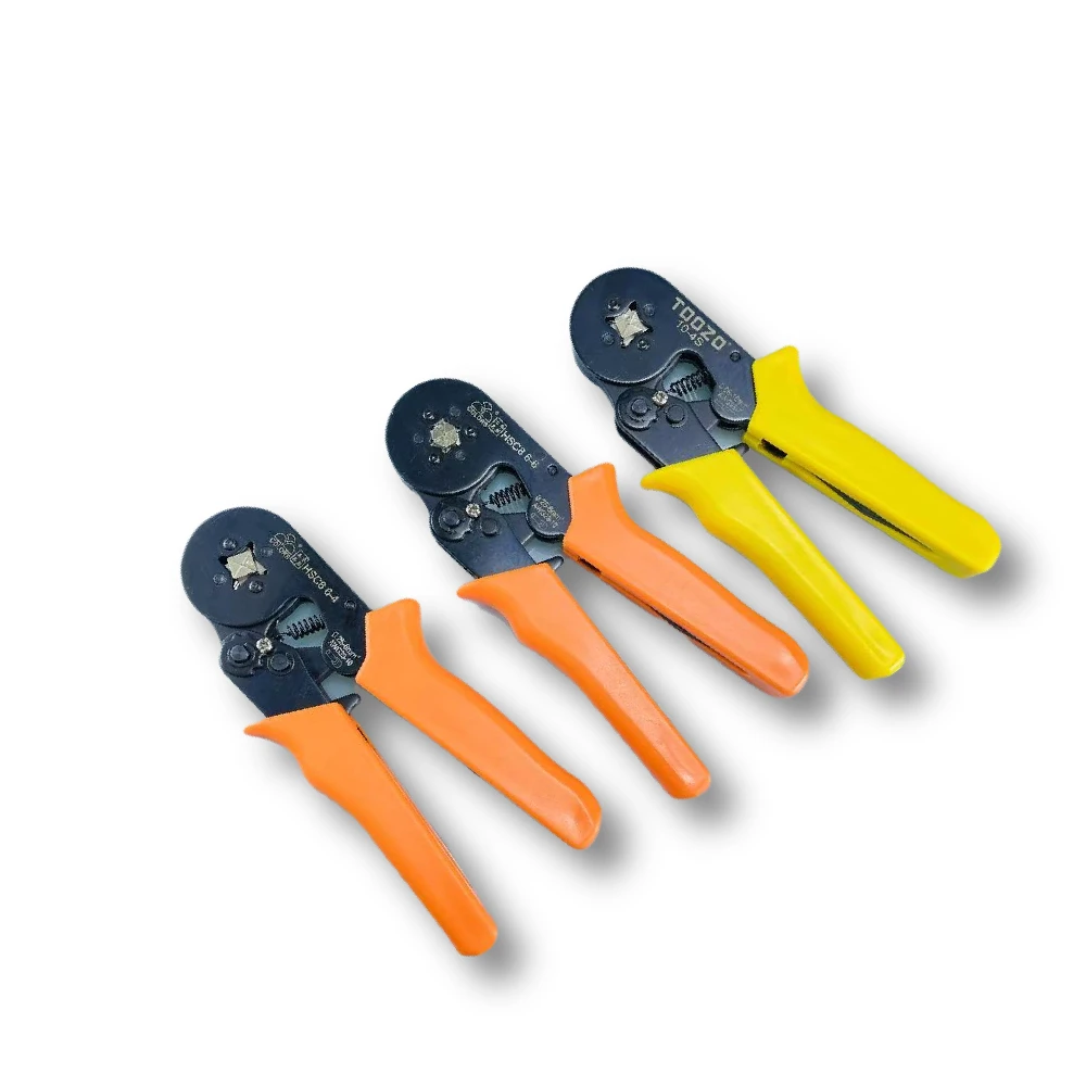 Tubular Terminal Hand Crimping Plier 6-6 6-4 0.25-6mm 23-10AWG & 10-4 0.25-10mm 23-7AWG Electrical Crimping Pliers Hand Tool Set
Tubular Terminal Hand Crimping Plier 6-6 6-4 0.25-6mm 23-10AWG & 10-4 0.25-10mm 23-7AWG Electrical Crimping Pliers Hand Tool Set