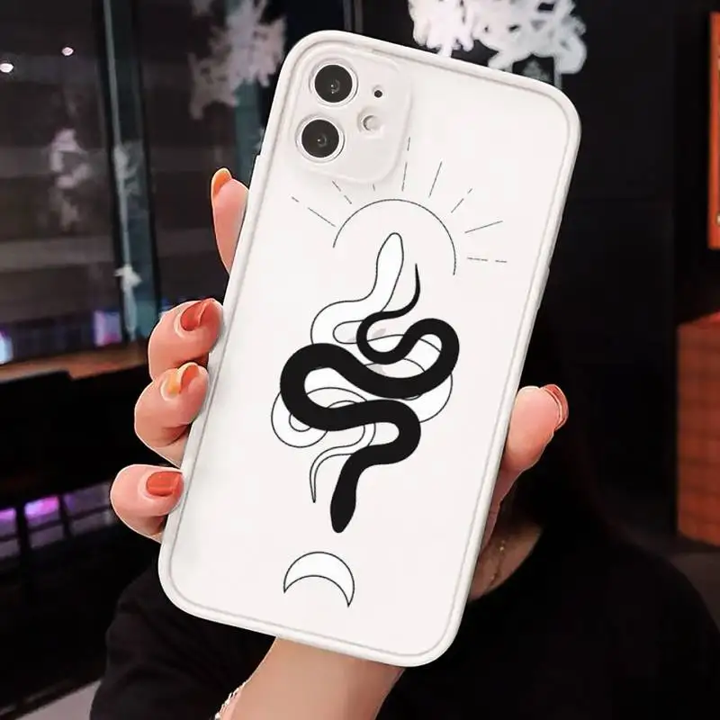 Animal black snake Terrible horror Phone Cases Matte For iPhone 12 Mini 11 Pro XR XS Max 7 8 Plus X Hard PC Back Cover 
Animal black snake Terrible horror Phone Cases Matte For iPhone 12 Mini 11 Pro XR XS Max 7 8 Plus X Hard PC Back Cover
